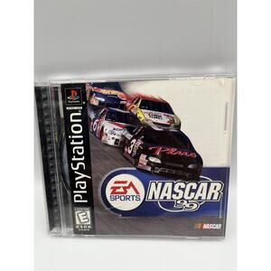 NASCAR 99 - (PS1, 1998) *CIB VGC* Black Label*